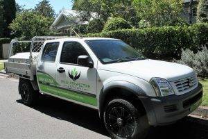 Blue Mountains landscaping truck