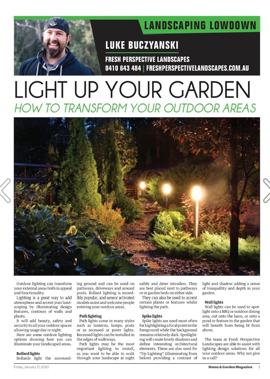 Light up your garden