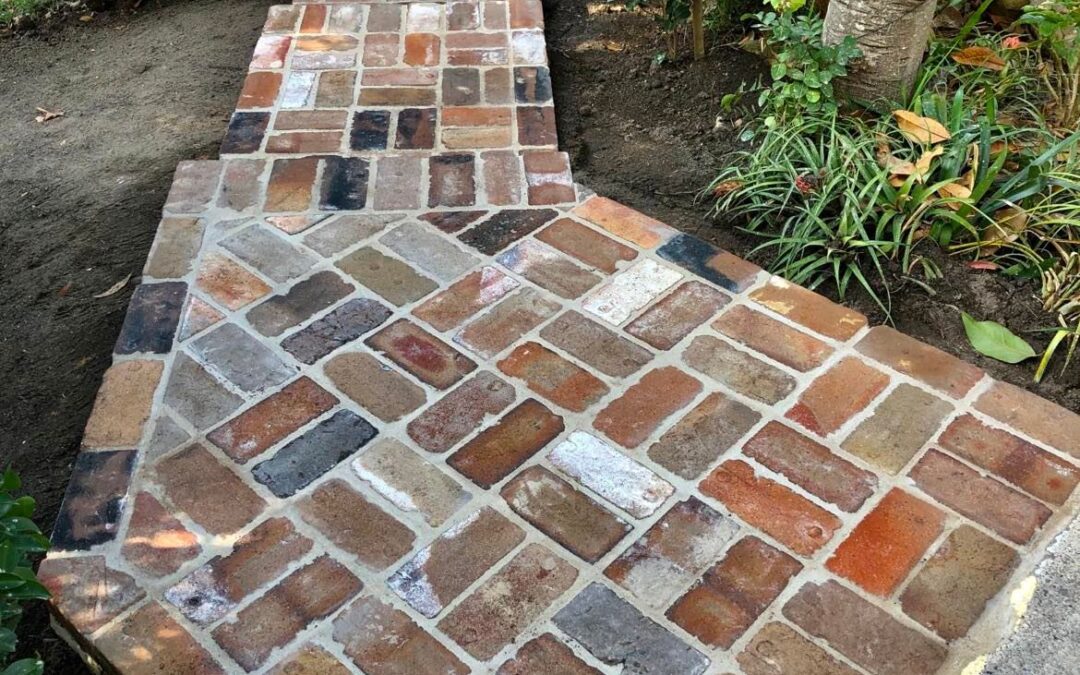 Creative ways to use recycled bricks in your landscaping