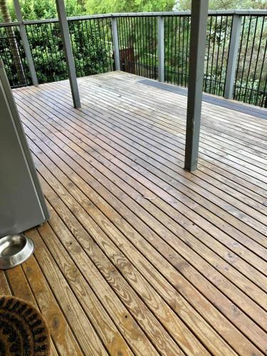 Timber deck replaced with Ekodeck