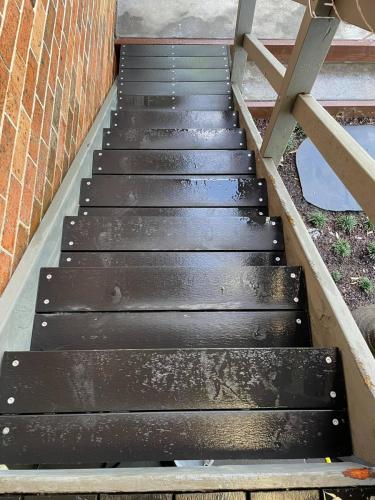 Ekodeck timber staircase renovation