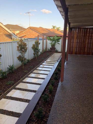 Abbotsbury fresh perspective landscapes structural landscaping blue mountains landscape construction timber screen paving excavation pots retaining wall planting 13
