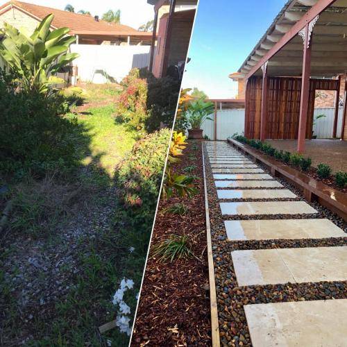 Abbotsbury fresh perspective landscapes structural landscaping blue mountains landscape construction timber screen paving excavation pots retaining wall planting 1 small