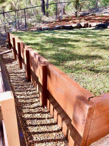 Timber Retaining Wall Winmalee