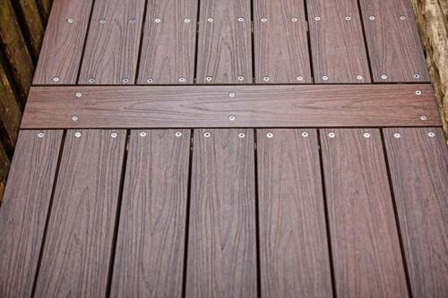 Timber decking pattern