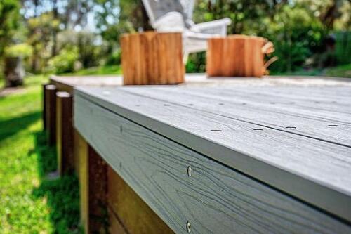 timber deck posts